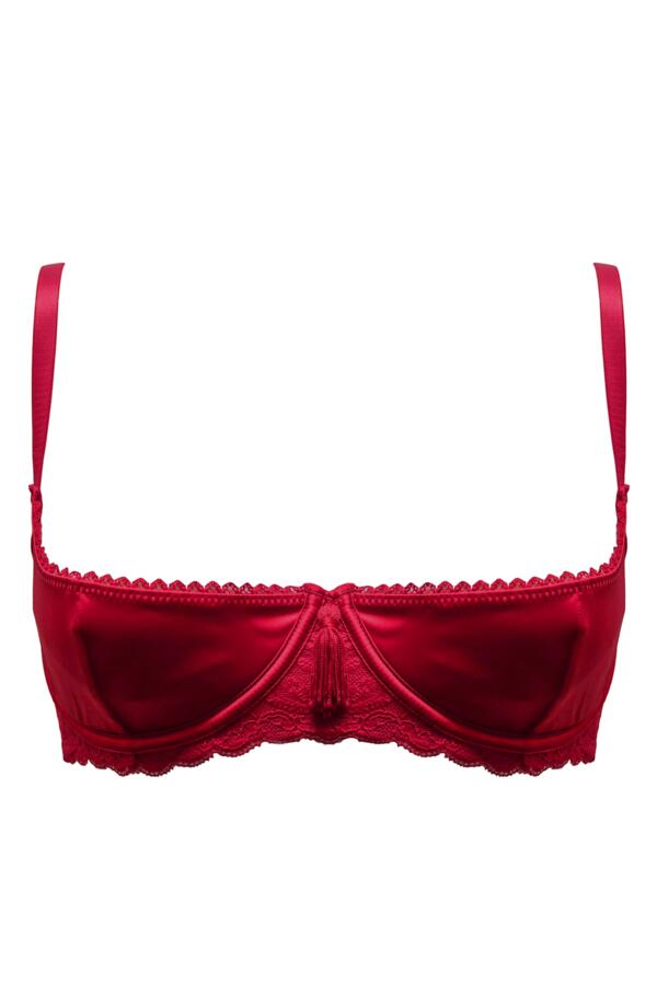 For Your Eyes Only Underwired Quarter Cup Bra