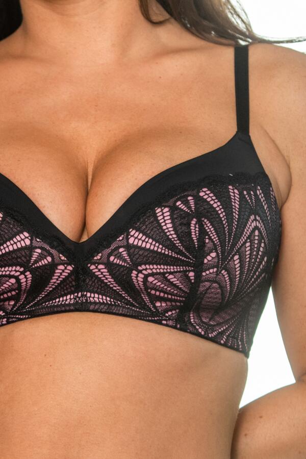 New Romance Padded Push-Up Non-Wired T-Shirt Bra