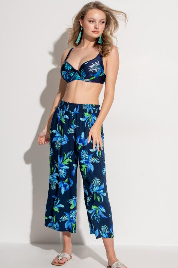 LENZING™ ECOVERO™ Viscose Cropped Beach Trouser