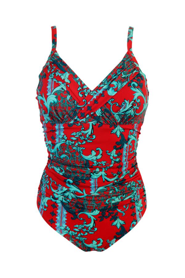 Cannes Ruched Tummy Control Swimsuit