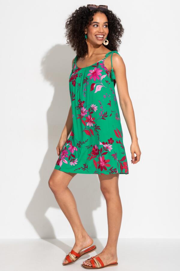 LENZING™ ECOVERO™ Viscose Swing Beach Dress