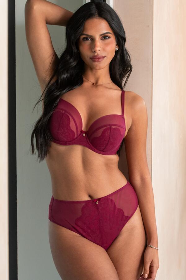 Milan High Waist Brief - Rioja