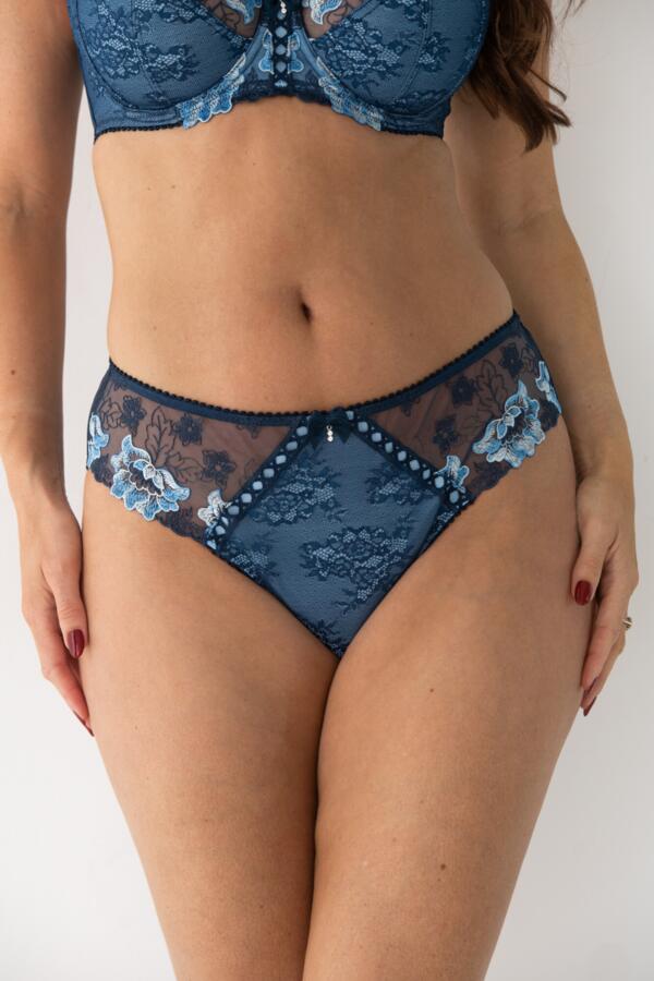 Sofia Embroidered Lace Bikini Brief