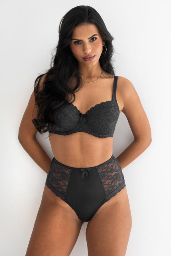 Rebel Underwired Side Support Bra