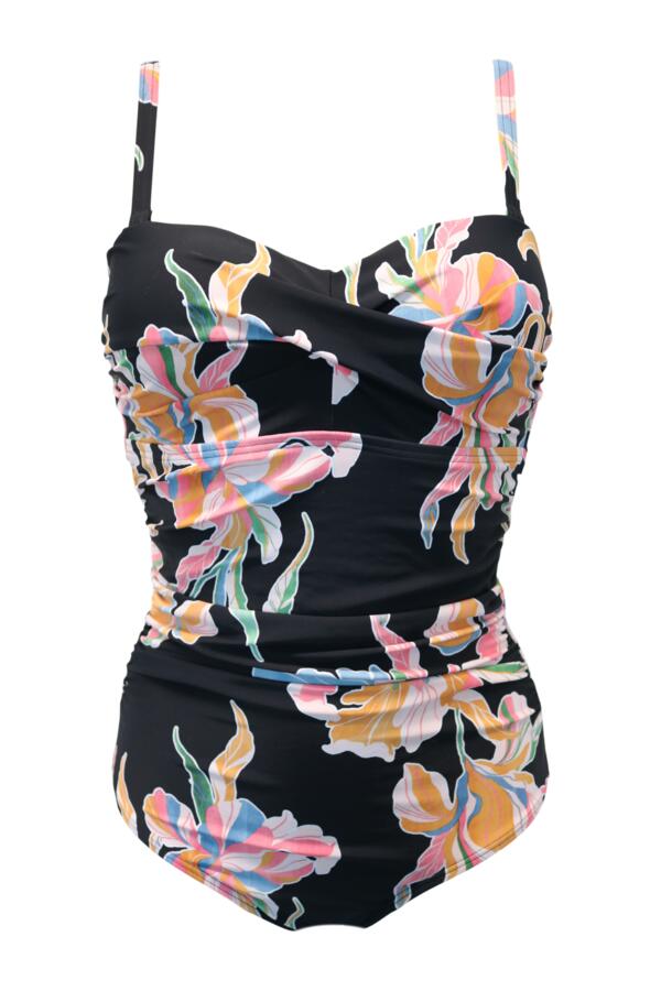 Petite Santa Monica Strapless Tummy Control Swimsuit