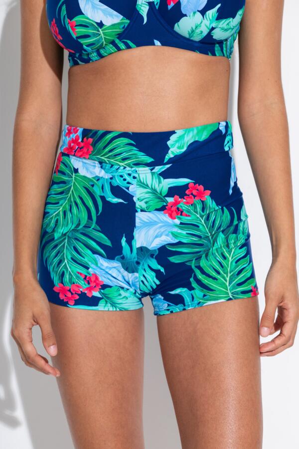 Kefalonia High Waist Short Bikini Brief