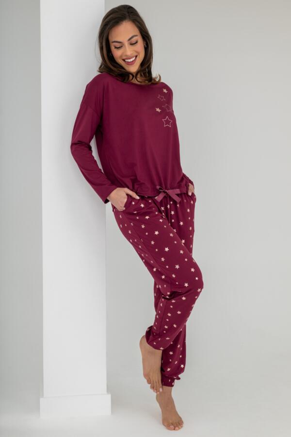 Soft Touch Jersey Star Jogger Pyjama Set