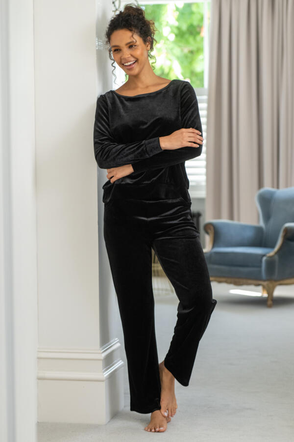Velour Lounge Pyjama Set