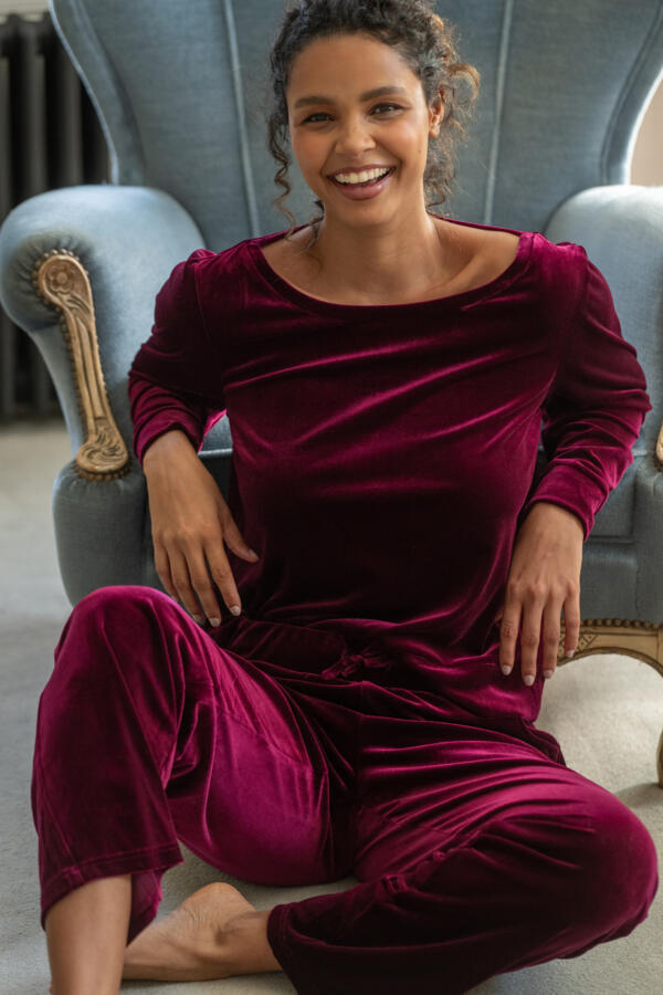 Velour Lounge Pyjama Set